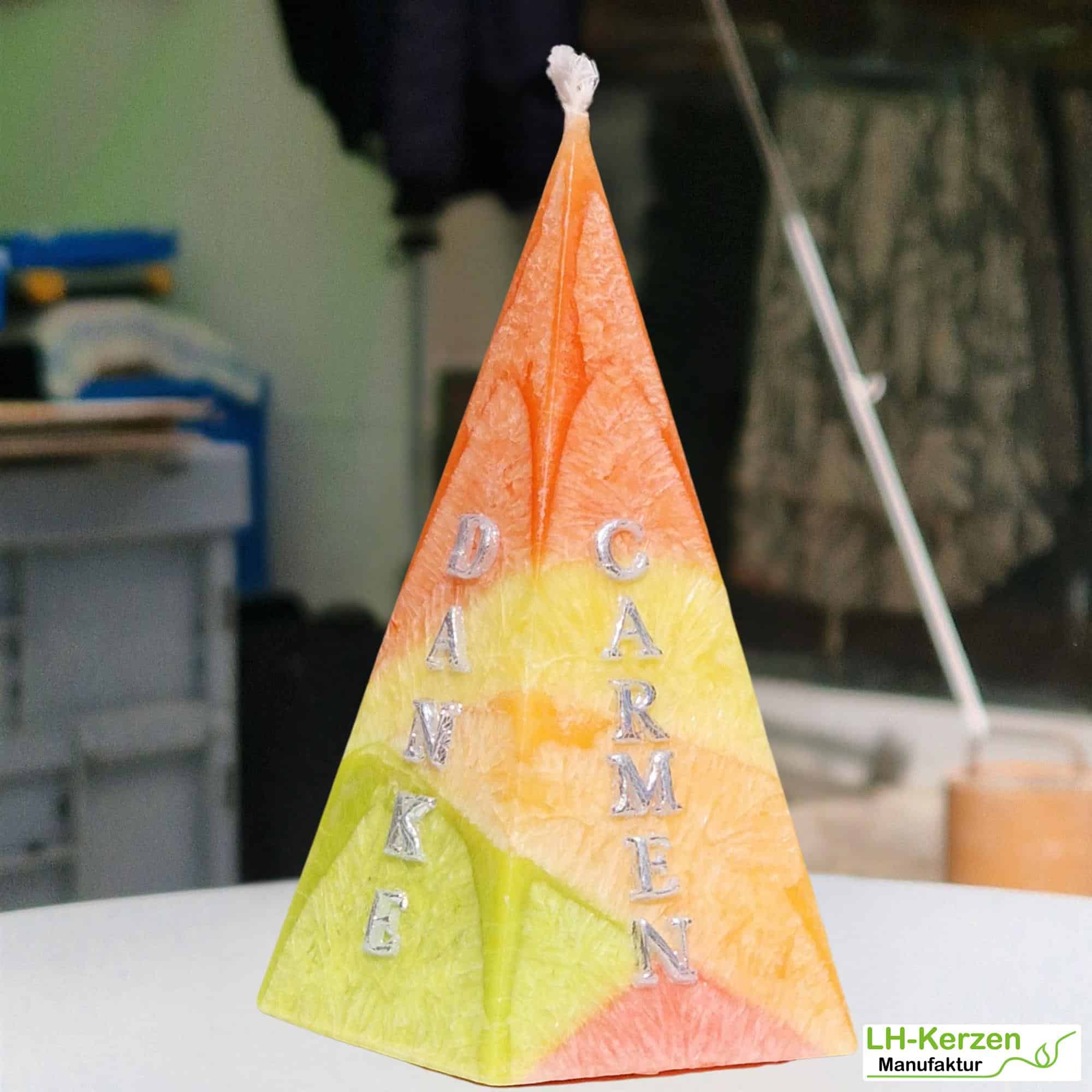 Kerzenbeschriftung Beschriftete Kerze